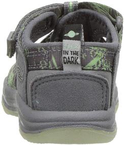 img 2 attached to 👟 KEEN Little Kid Newport H2 Steel Grey/Glow Sandal - Size 8 M US Little Kid (Ages 4-8)