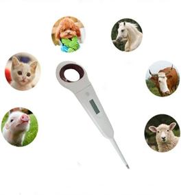 img 3 attached to aurynns Pet Dog Thermometer: Fast Digital Veterinary Thermometer for Dogs, Cats, Pig, Sheep - Accurate Anus Thermometer (℉)