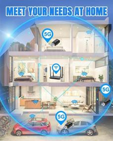 img 2 attached to 🔌 AC1200M USB WiFi Adapter for PC - Dual Band 2.4/5GHz, USB 3.0, Mini Dongle - Compatible with WIN7 8 10 XP Vista MAC