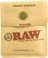 raw brand pocket ashtray 3 5 logo