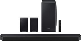 img 4 attached to Звуковая панель SAMSUNG HW-Q950T 2020: Погружающий звук 9.1.4 каналов с Dolby Atmos, DTS:X и встроенным Alexa, черный.