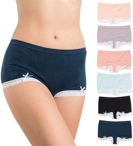 img 4 attached to 🩲 Alyce Intimates Seamless Boyshorts for Women - Women's Clothing
