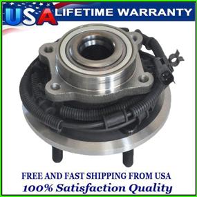 img 2 attached to 🔧 MotorbyMotor 512360 Rear Wheel Bearing & Hub Assembly: Compatible with Chrysler Town & Country, Dodge Grand Caravan, Volkswagen Routan - High-Quality OE Replacement (w/ ABS)