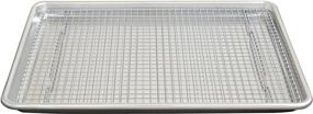 img 2 attached to 🥮 Mrs. Anderson's Baking Half Sheet Rack: The Ultimate 16.5 x 11.75-Inch Baking and Cooling Solution