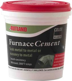 img 1 attached to High-quality Rutland Black 🔥 Furnace Cement for Superior Performance