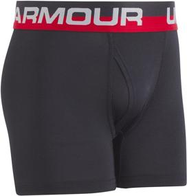 img 2 attached to 🩲 Великолепный комфорт и стиль: мальская одежда Under Armour Performance Briefs Graphite - топовое белье для активных мальчиков.