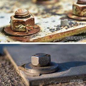 img 1 attached to 🛠️ Набор для удаления гаек и болтов Hromee Impact Bolt Nut Remover - 13 предметов для извлечения поврежденных болтов и гаек