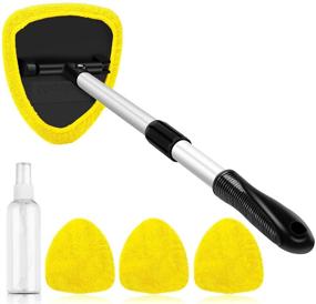 img 4 attached to AstroAI Microfiber Windshield Telescopic Extendable Tools & Equipment