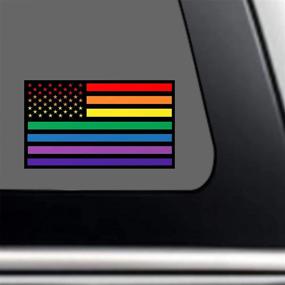 img 3 attached to Rainbow Flag Pride Bumper Sticker