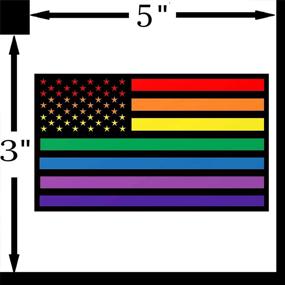 img 1 attached to Rainbow Flag Pride Bumper Sticker
