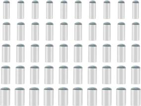 img 4 attached to 🎱 SAVITA 50 Assorted Billiard Cue Tips for Pool Sticks - Replacements Compatible with 9mm, 10mm, 11mm, 12mm, 13mm Cue Tips