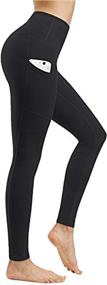 img 3 attached to 👖 Fengbay 2 Pack High Waist Yoga Pants: Tummy Control Workout Leggings with Pockets & 4 Way Stretch