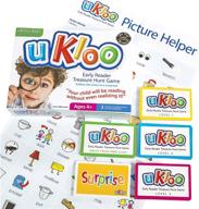 🔍 interactive ukloo early reader treasure hunt: engaging children in reading logo