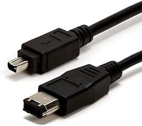 img 1 attached to 🔌 6-4 Pin DV Video Cable Cord Lead for JVC Everio Camcorder GR-DA30/U/S/A with Firewire Connection