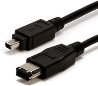 🔌 6-4 pin dv video cable cord lead for jvc everio camcorder gr-da30/u/s/a with firewire connection logo