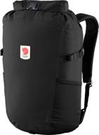 fjallraven ulvo rolltop 23 black логотип