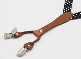 img 1 attached to 💼 JAIFEI Elastic Wedding Men's Accessories: Suspenders, Bowtie, Ties, Cummerbunds & Pocket Squares