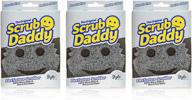 🧽 scrub daddy sponge: style collection - scratch-free scrubber for dishes and home, deep cleaning kitchen and bathroom - 3 pack logo