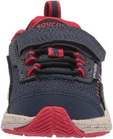 img 3 attached to Saucony Shield Alternative Closure Sneaker Boys' Shoes