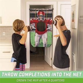 img 1 attached to 🏈 Enhanced GoSports Football & Baseball Toss Games for Football Red Zone Challenge or Baseball Pro Pitch Challenge – Select Backyard Toss or Door Hang Targets