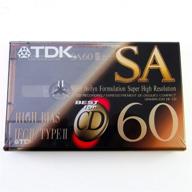 📼 sa-60 high bias type ii blank tape - limited stock remaining" logo