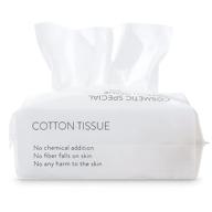 🏭 quick-dry, soft cotton facial towel & tissue: perfect for office, travel, makeup removal logo