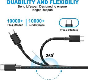 img 1 attached to 💻 65W USB-C Laptop Charger for Dell XPS 12 9250, 13 9380 9370 9365 9360 9350 Latitude 5175 5285 5290 5480 7370 7280 7480 7275 7490 7390 2-in-1 Chromebook 3100 3400 Precision 3540 3550 AC Power Adapter - High-Quality Charging Solution