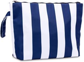 img 4 attached to 💄 Ultimate Waterproof Women's Large Makeup Bag: Organize and Protect Your Beauty Essentials!