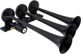 img 3 attached to Vixen Horns Truck/Car/Semi Train Horn Kit - Complete Onboard System with 150psi Air Compressor, 1 Gallon Tank, and 3 Trumpets. Extreme Loud dB. Perfect Fit for Pickup, Jeep, RV, SUV - 12v VXO8210/3118B