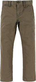 img 2 attached to Levis Chino Pants Olive Night Boys' Clothing ~ Pants