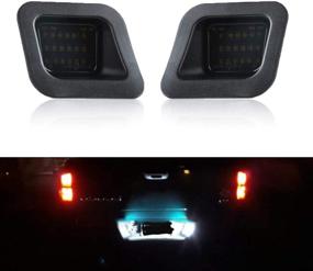 img 4 attached to Замена сборки лампы для номерного знака GemPro Xenon White LED для пикапов Dodge RAM 1500 2500 3500 2003-2018 - светодиоды 6000K.