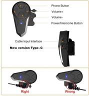 🎧 yaconob bt-s3 motorcycle bluetooth headset: intercom, fm radio, gps, mp3 - waterproof, handsfree, stereo music - 2 pack logo