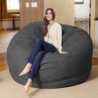 enipate washable micro fiber beanbag outside logo