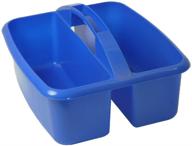 enhance your organization with romanoff products inc large utility caddy in blue logo