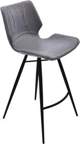 img 3 attached to Armen Living LCZUBAVGBL26 Counter Barstool