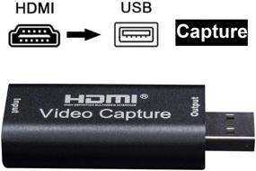 img 3 attached to 📹 1080p30Hz HDMI к USB 2.0 Записывающий захват видео - улучшенная совместимость с операционными системами Windows, Linux, Mac OS, YouTube, OBS, VLC, Amcap - Идеально подходит для PS4, Xbox, DSLR.