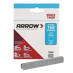 img 4 attached to 📎 Arrow Fastener 508 Genuine 250 Pack: Dependable & Convenient Staple Solution