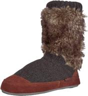 👞 cozy and stylish: acorn slouchboot slipper popcorn boys' outdoor shoes for standard fit logo