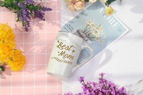 img 2 attached to 🎁 The Ultimate Gift for the Best Mom Ever: Best Mom Ever Mug with Gift Box, Spoon, and Mat - Perfect for Birthday, Christmas, or Mother's Day!