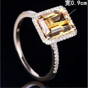 img 1 attached to Xiaomei Elegance Sterling Princess Citrine