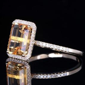img 2 attached to Xiaomei Elegance Sterling Princess Citrine