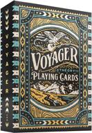 🌍 exploring the world: theory11 voyager playing cards логотип