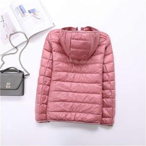 img 3 attached to 🧥 Stylish Women's Lightweight Puffer Packable Waistcoat: Ideal Coats, Jackets & Vests for Women's Clothing