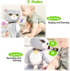 img 3 attached to 🐱 Interactive Plush Cat Toys- Educational and Engaging
