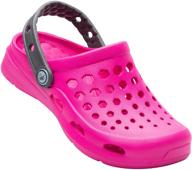 🏖️ joybees active clog kids: comfy & easy to clean big kids and toddlers' clogs, ideal for summer fun at beach, pool, or backyard logo