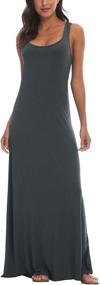 img 1 attached to 👗 Women's Casual Sleeveless Dresses and Clothing by Urban CoCo