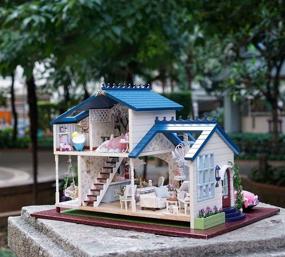img 1 attached to 🏰 Exquisite and Intricate Rylai Miniature Dollhouse Dolls, Accessories, and Dollhouses: Handmade Treasures Await!