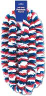 beistle 66367 4pk 48 pack soft twist patriotic logo