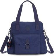 👜 dive into stylish sophistication with the kipling pahneiro handbag in ink blue tonal logo