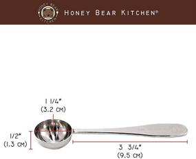 img 1 attached to 🍯 Premium Polished Stainless Steel Honey Kitchen Teaspoon: A Touch of Elegance for Your Culinary Delights